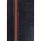 Black Cotton Straight-Leg Jeans