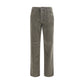 Bicolor Cotton Casual Pants