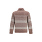 Bordeaux Alpaca Vicugna Pacos Cardigan