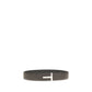 Brown Calf Leather Bos Taurus Belt