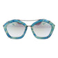 Bicolor Metal Sunglasses