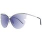 Gray Metal Sunglasses