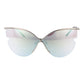 Gray Metal Sunglasses