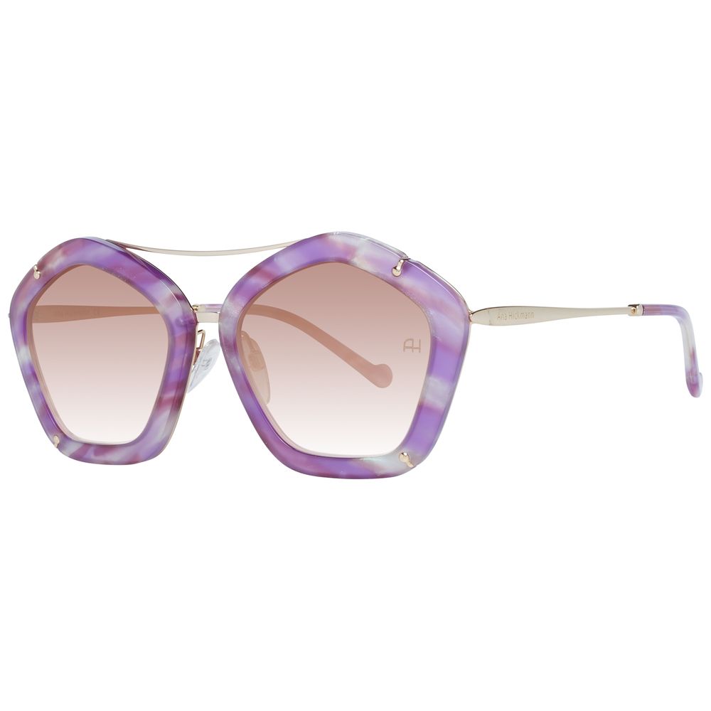 Purple Metal Sunglasses
