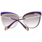 Purple Metal Sunglasses