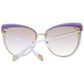 Multicolor Metal Sunglasses