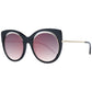 Black Metal Sunglasses
