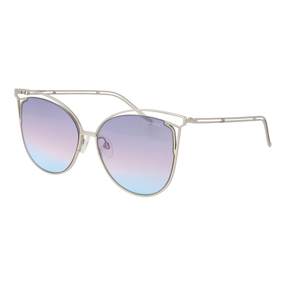 Gray Metal Sunglasses