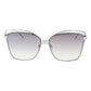 Gray Metal Sunglasses