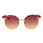 Multicolor Metal Sunglasses