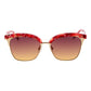 Multicolor Metal Sunglasses