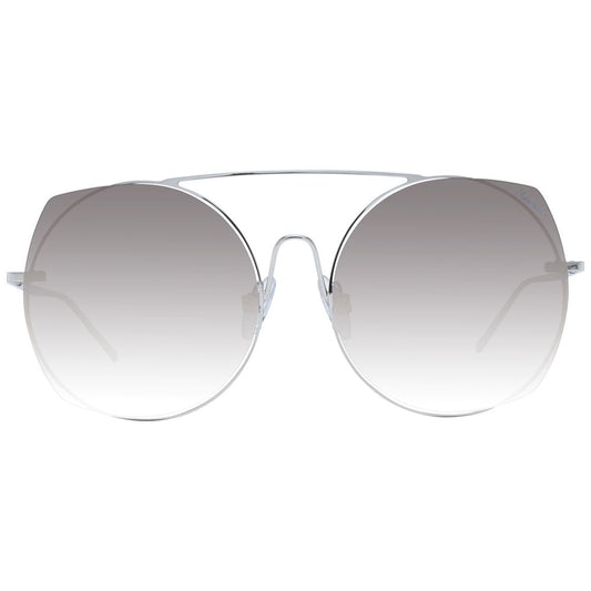 Gray Metal Sunglasses