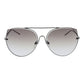 Gray Metal Sunglasses