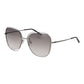 Gray Metal Sunglasses