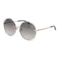 Gray Metal Sunglasses