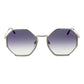 Gray Metal Sunglasses