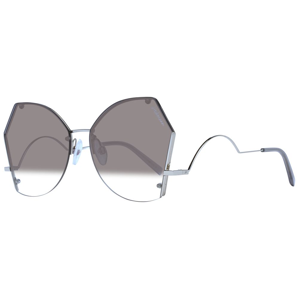Gray Metal Sunglasses