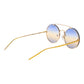 Gold Metal Sunglasses