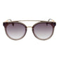 Brown Metal Sunglasses
