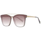 Brown Metal Sunglasses