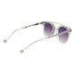 Gray Metal Sunglasses