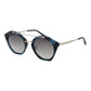 Blue Metal Sunglasses