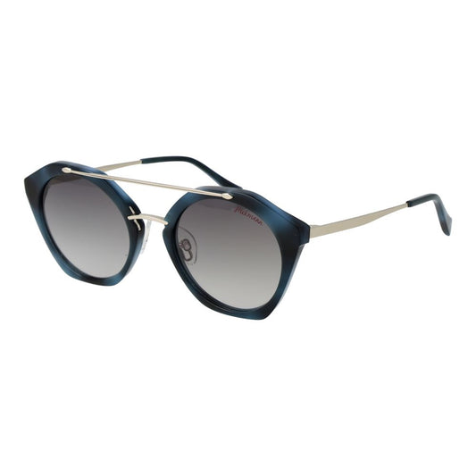 Blue Metal Sunglasses