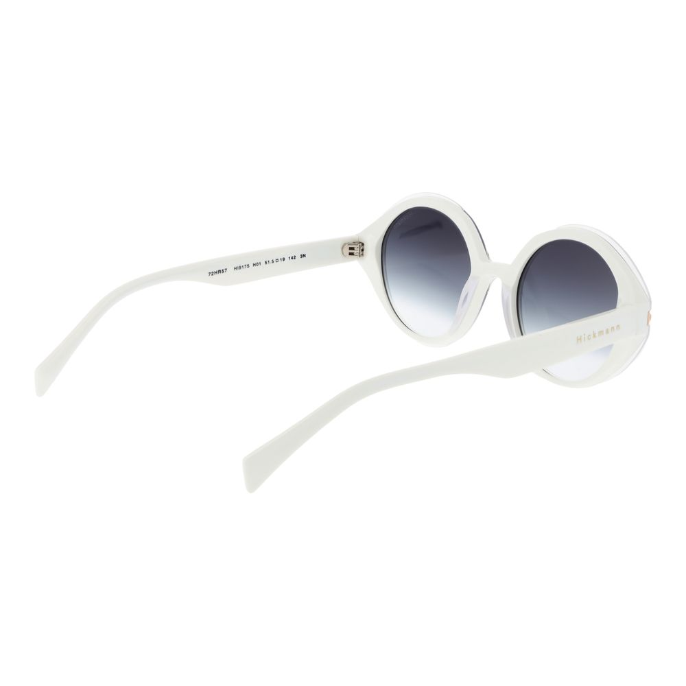 White Acetate Sunglasses