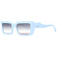 White Acetate Sunglasses