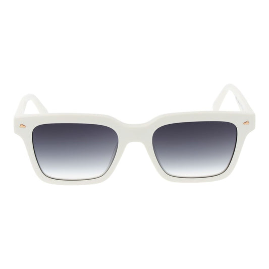 White Acetate Sunglasses