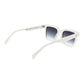 White Acetate Sunglasses
