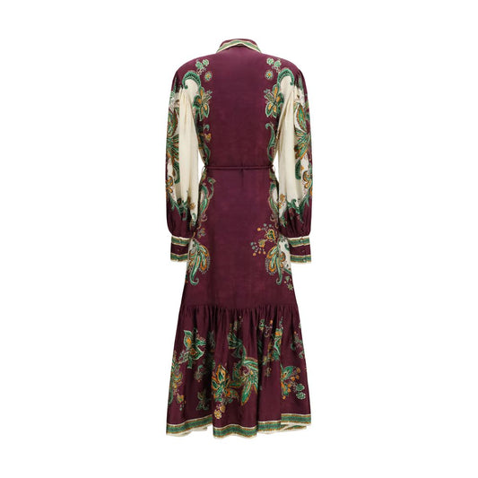 Multicolor Viscose Casual Dress