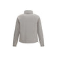Gray Polyester Shell Jacket