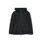 Black Polyester Shell Jacket