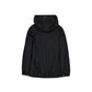 Black Polyester Shell Jacket