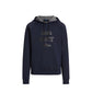 Blue Elastane Sweatshirt