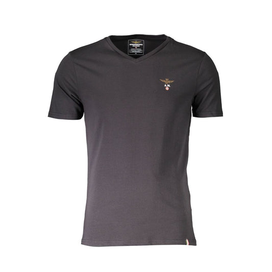 Black Cotton Men's Shirt