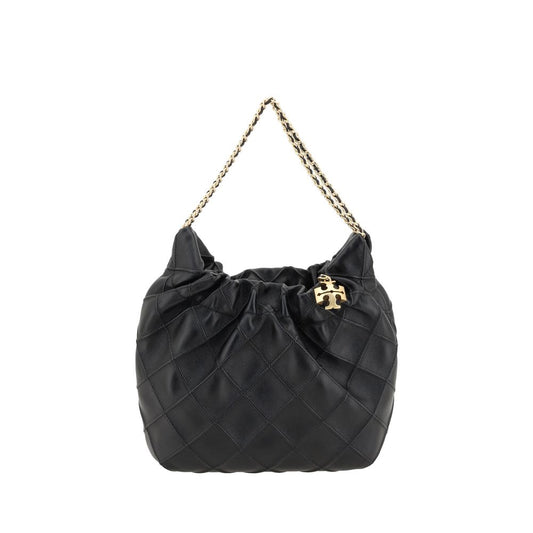Black Calf Leather Bos Taurus Shoulder Bag