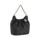 Black Calf Leather Bos Taurus Shoulder Bag