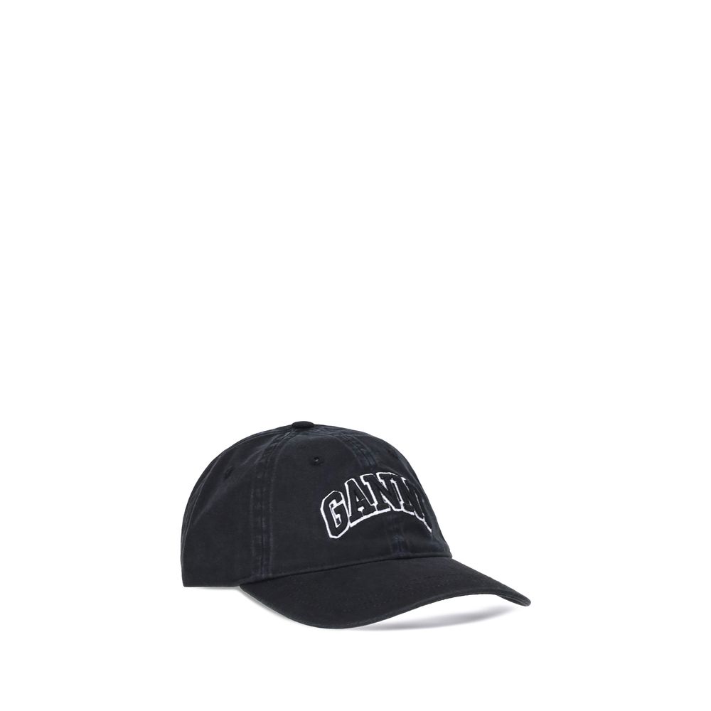 Black Cotton Cap (Baseball Hat)