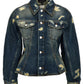 Blue Cotton Denim Jacket