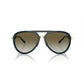 Blue Metal Sunglasses