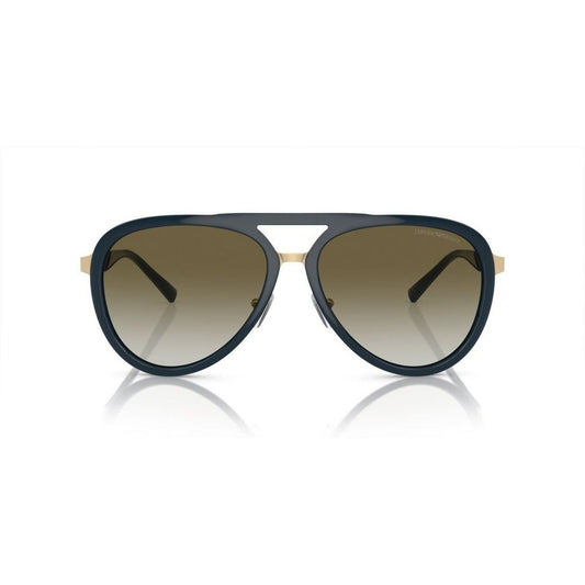 Blue Metal Sunglasses