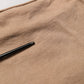 Brown Cotton Logo Patch Round Neck T-shirt