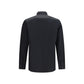 Black Cotton Dress Shirt