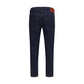 Blue Cotton Slim Fit Jeans