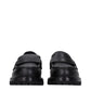 Black Leather Slip-On Loafers