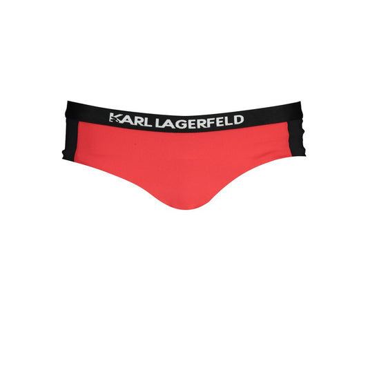 Rosso Poliammide Women Swim Brief
