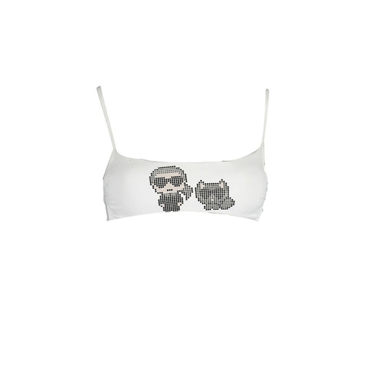 White Polyamide Women's Swimsuit