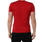 Red Goodluck 2023 Cotton Crew Neck T-shirt